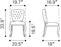 Zuo Leavenworth Dining Chair - Set Of 2
