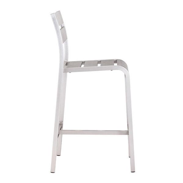 Zuo Megapolis Bar Armless Chair - Set Of 2