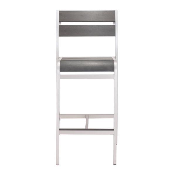 Zuo Megapolis Bar Armless Chair - Set Of 2