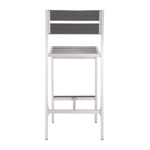 Zuo Megapolis Bar Armless Chair - Set Of 2