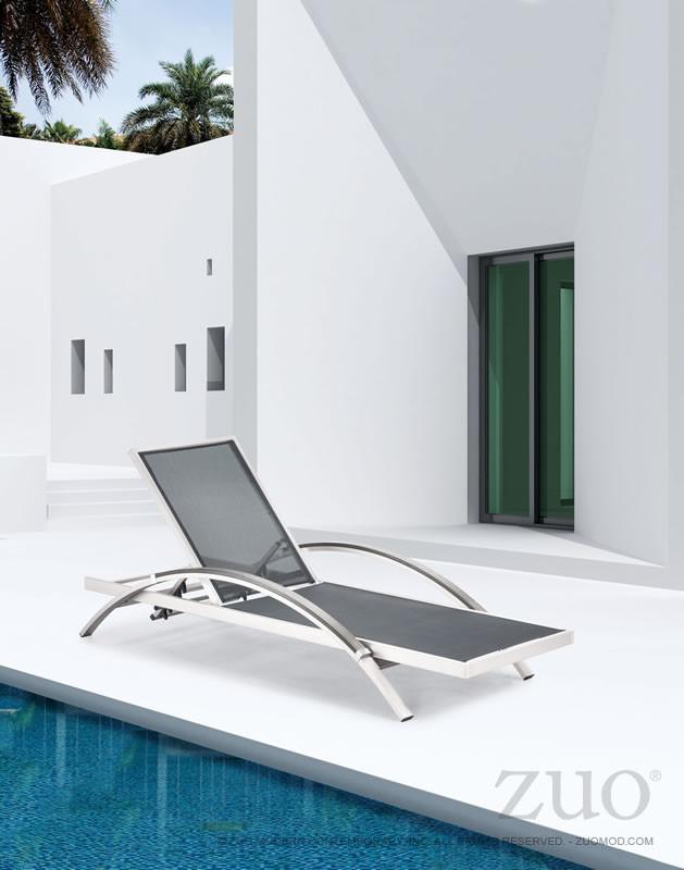Zuo Metropolitan Chaise Lounge
