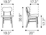 Zuo Midtown Dining Chair - Set Of 2