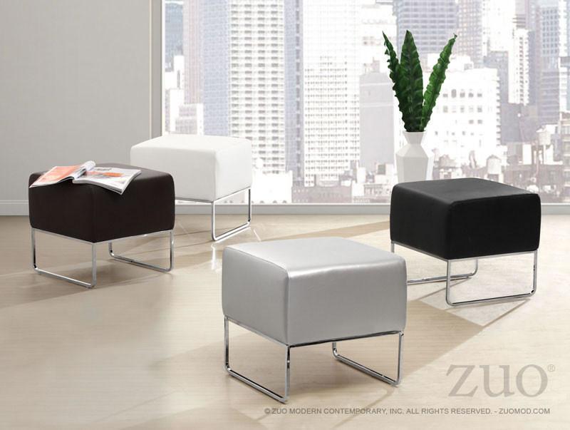 Zuo Plush Ottoman