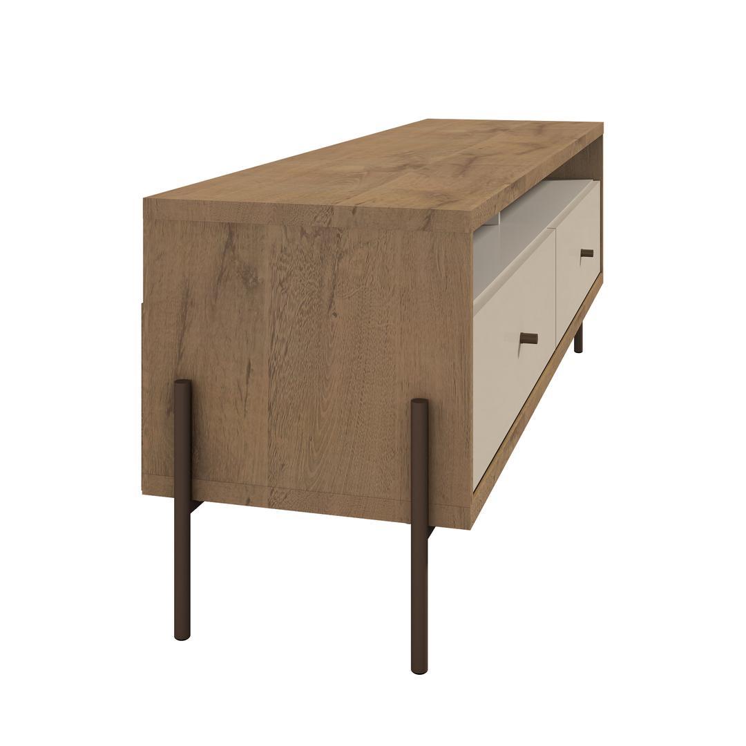 Manhattan Comfort Joy 59" TV Stand with 2 Full Extension Drawers