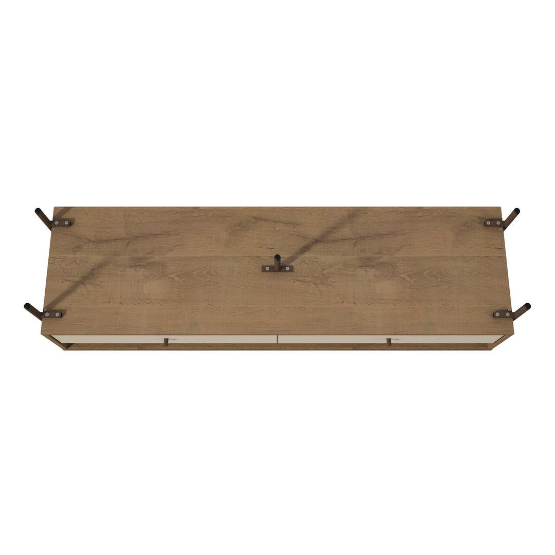 Manhattan Comfort Joy 59" TV Stand with 2 Full Extension Drawers