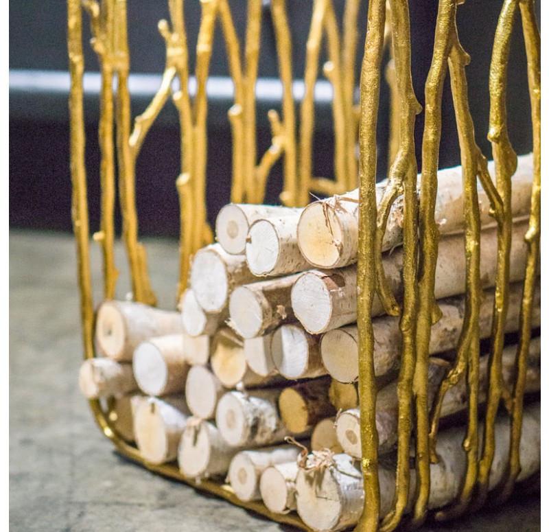 Gold Leaf Design Group Twig Benches