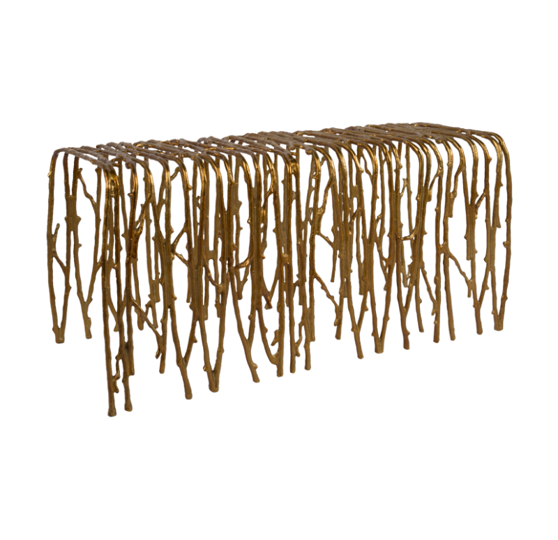 Gold Leaf Design Group Twig Benches