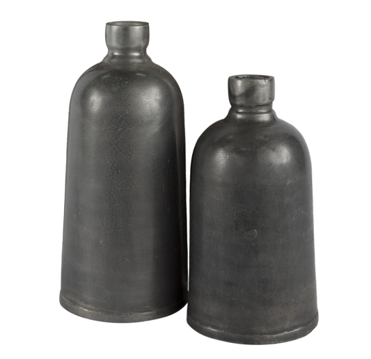 Gold Leaf Design Group Leaded Jug Vases