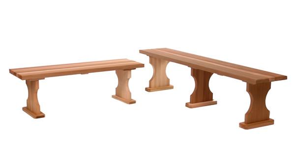 All Things Cedar 4' Backless Bench