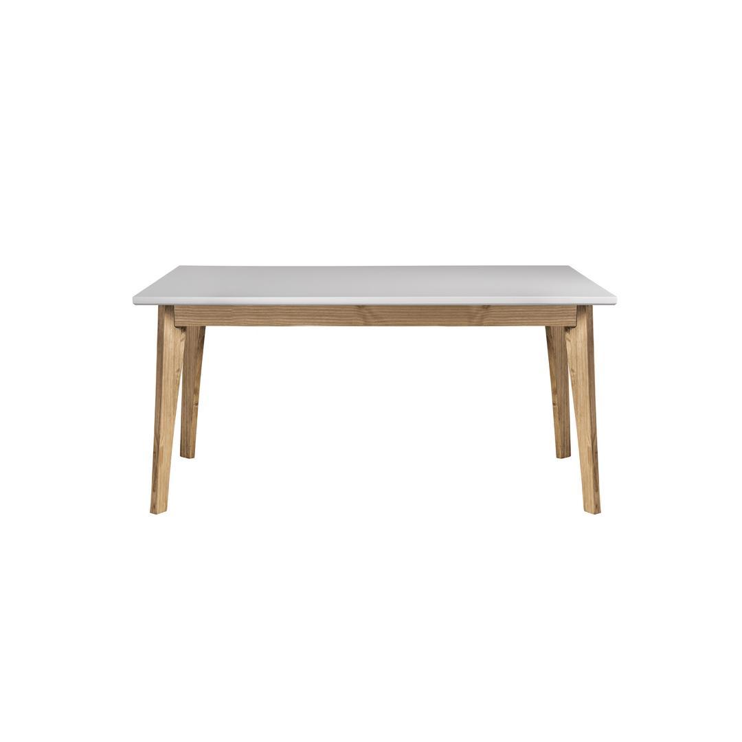 Manhattan Comfort Rustic Mid-Century Modern Jackie 6-Seating Dining Table
