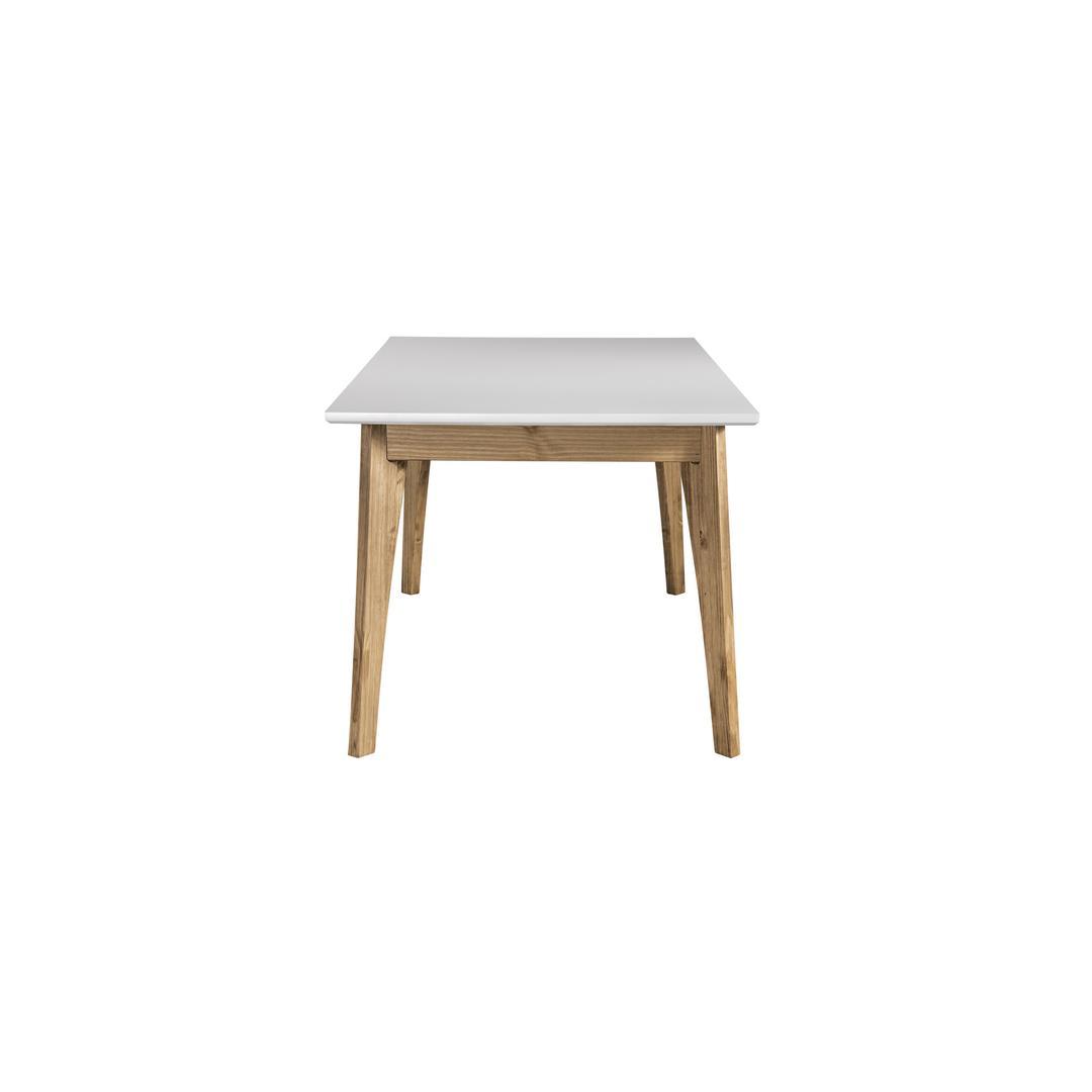 Manhattan Comfort Rustic Mid-Century Modern Jackie 6-Seating Dining Table