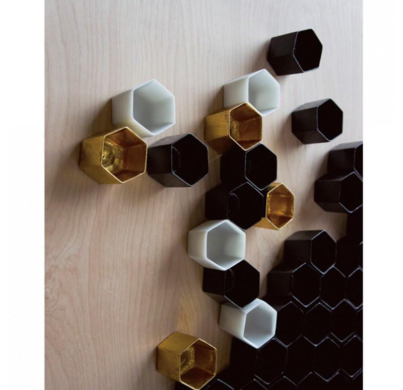 Gold Leaf Design Group Beehive Wall Play - Cream