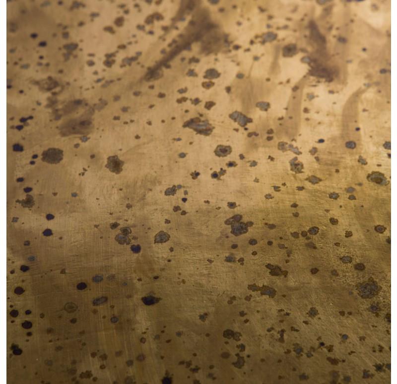 Gold Leaf Design Group Cladded Brass Trunk