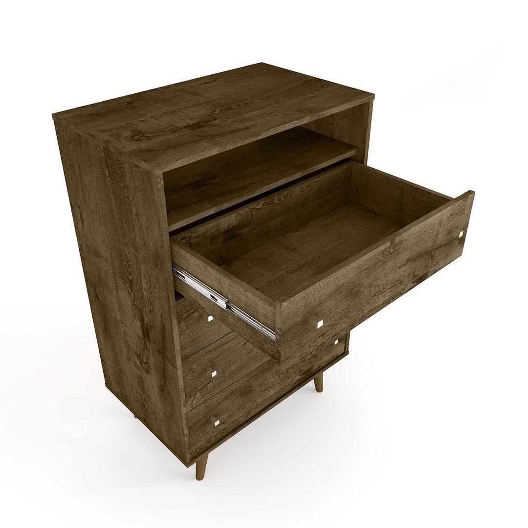 Manhattan Comfort Liberty 4-Drawer Dresser Chest