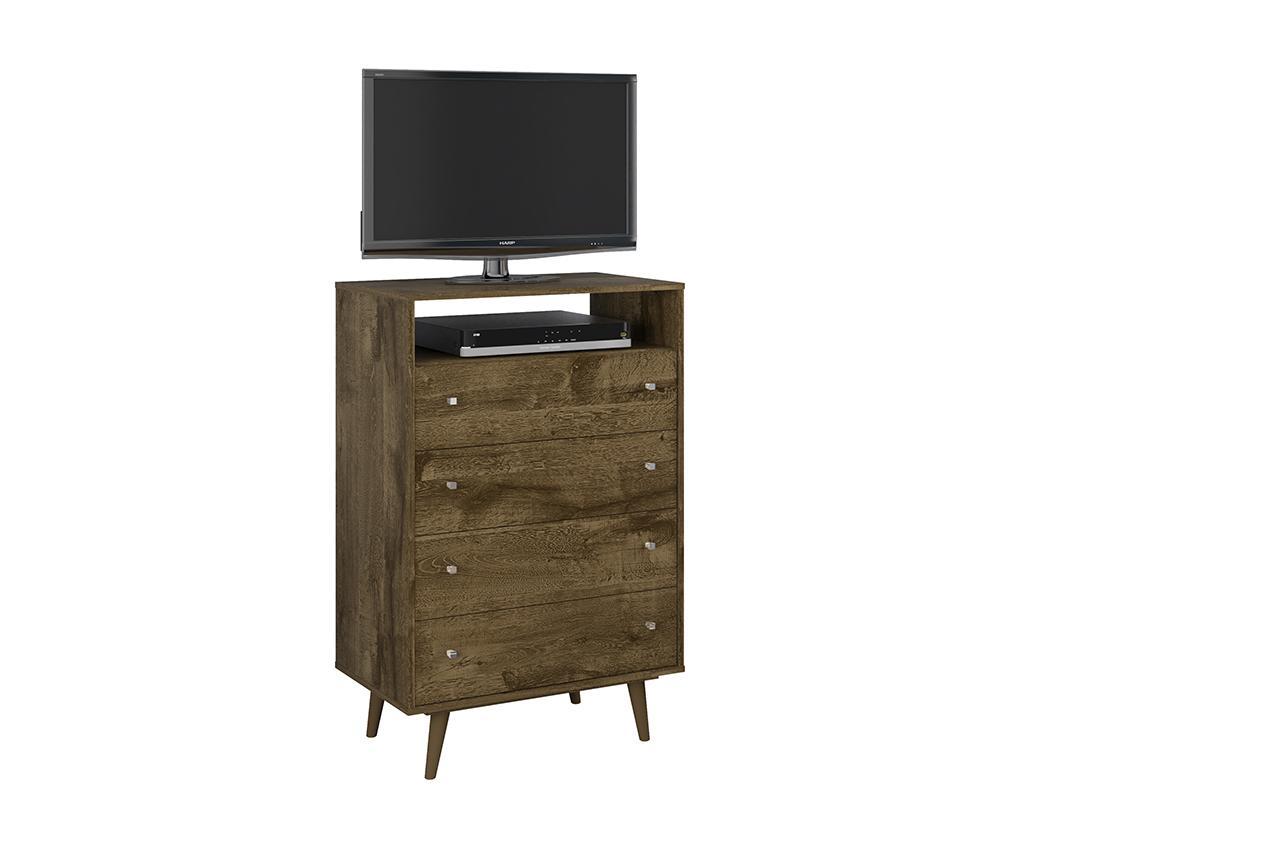 Manhattan Comfort Liberty 4-Drawer Dresser Chest