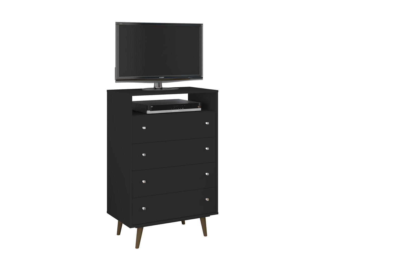Manhattan Comfort Liberty 4-Drawer Dresser Chest