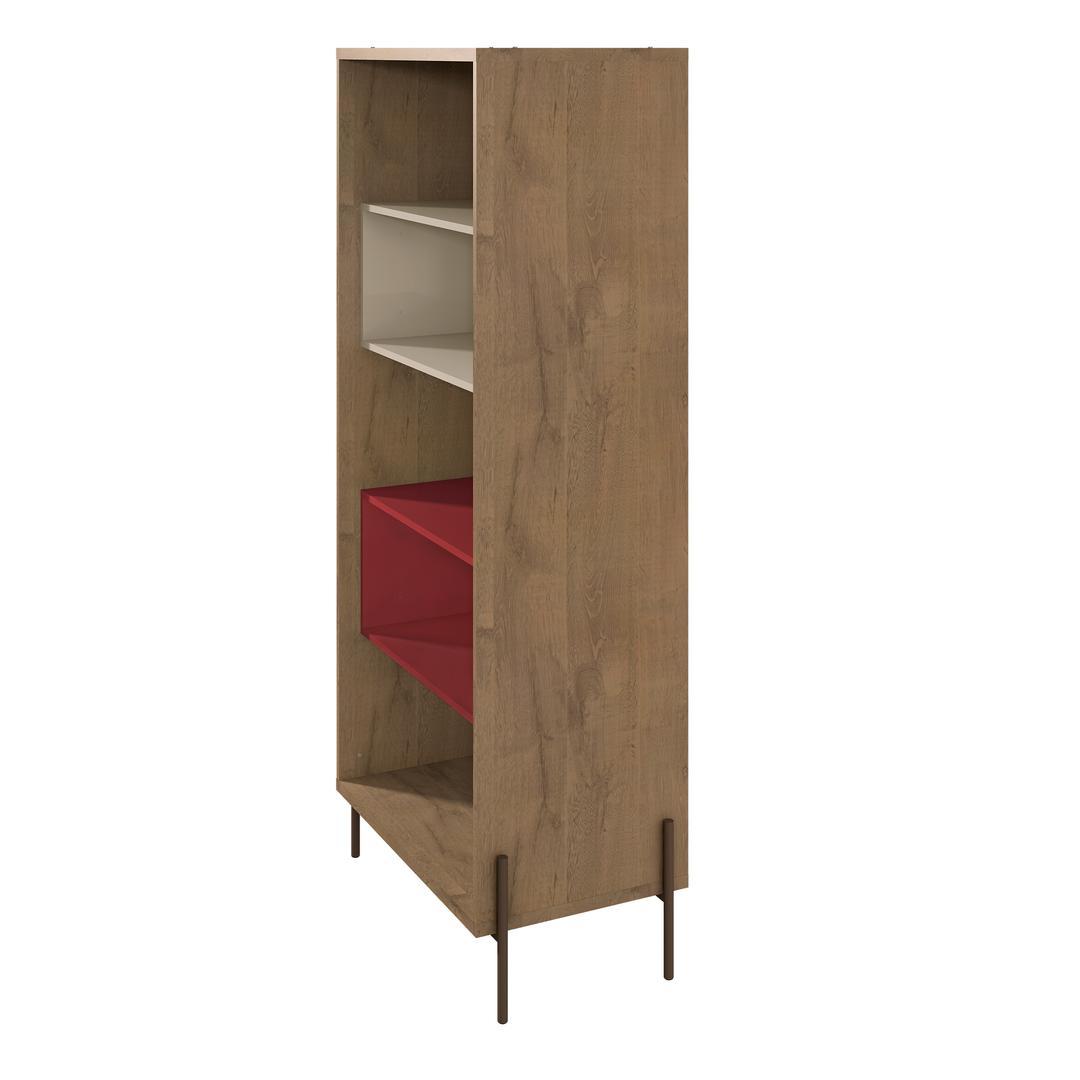 Manhattan Comfort Joy 5- Shelf Bookcase