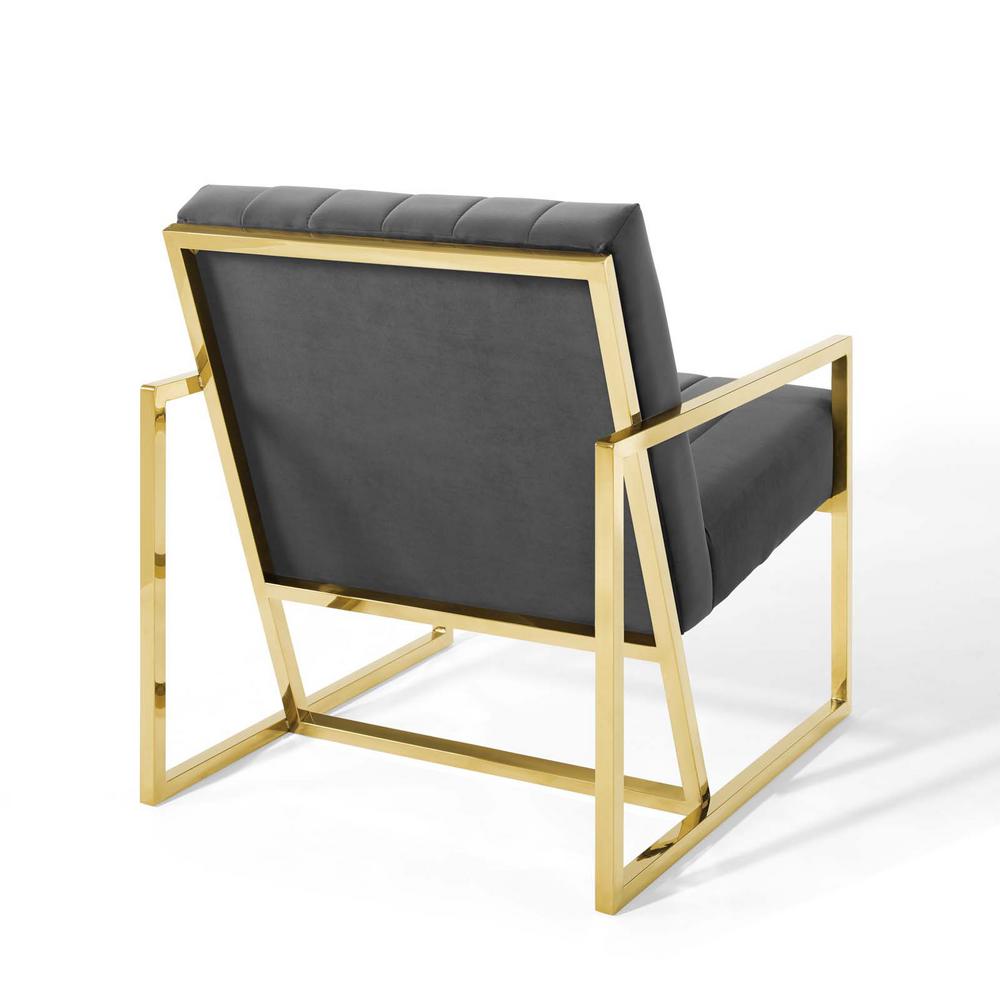 Modway Inspire Channel Tufted Performance Velvet Armchair | Armchairs | 