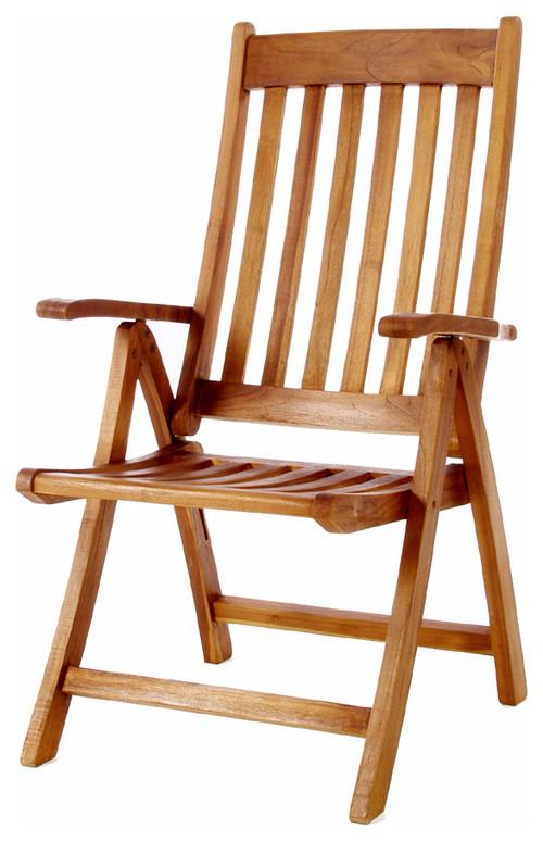 All Things Cedar 5 - Position Folding Arm Chair