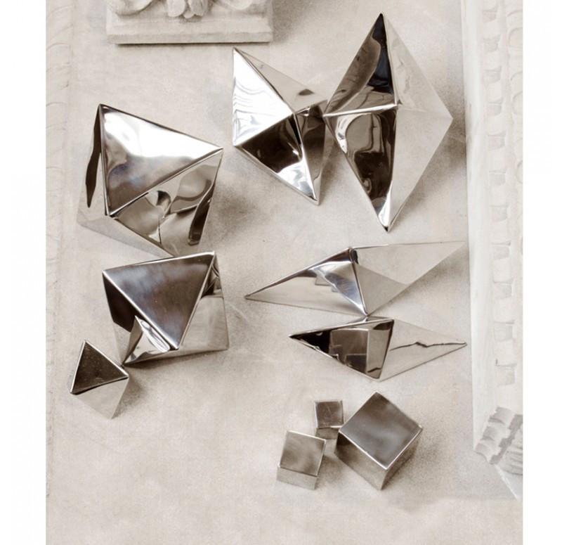 Gold Leaf Design Group Stainless Steel Cube - Set/6