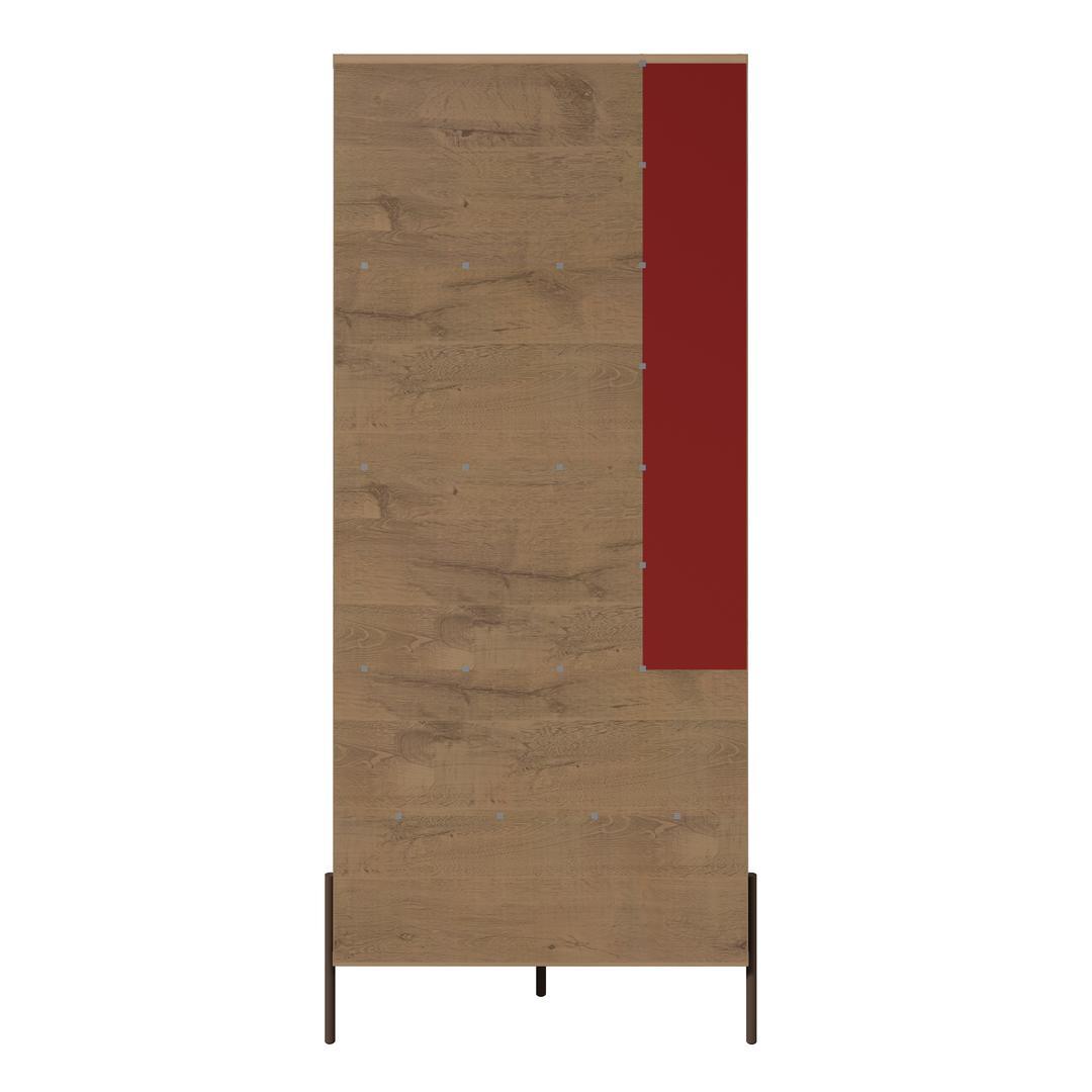 Manhattan Comfort Joy Vanity Jewelry Armoire with Mirror