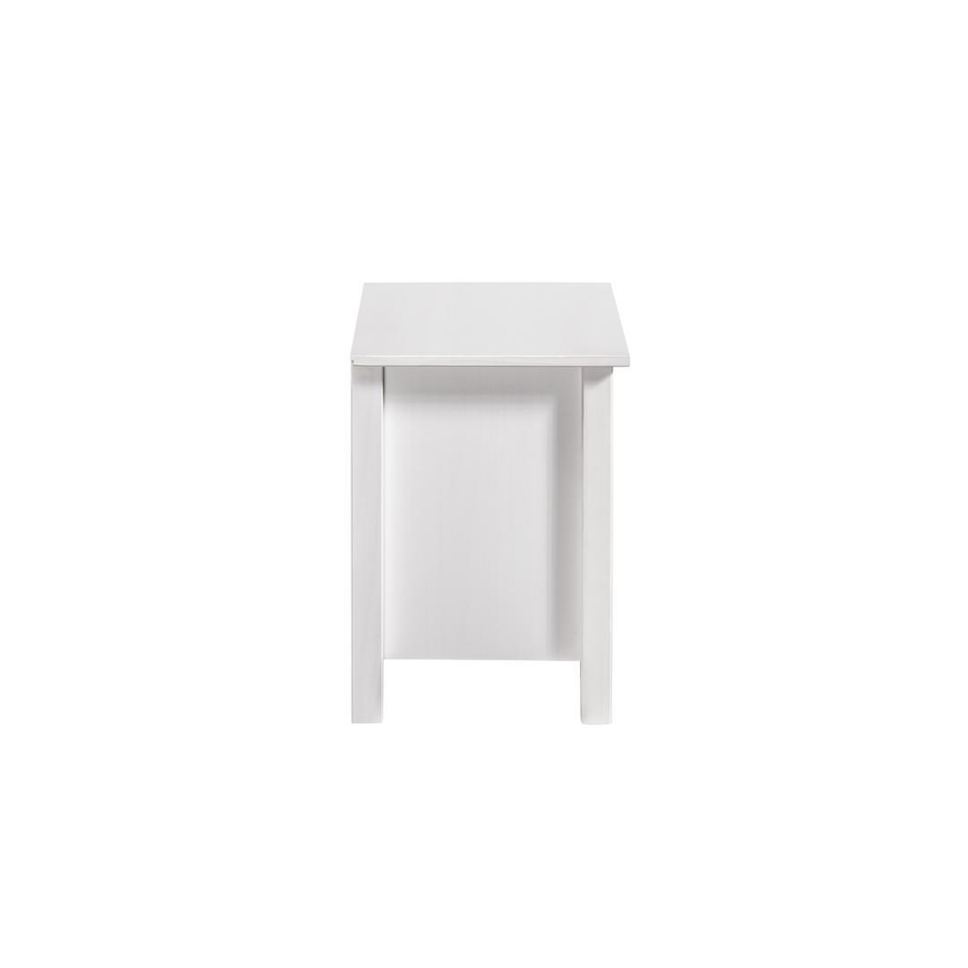 Manhattan Comfort Mid-Century Modern-Rustic 2-Drawer Irving Nightstand