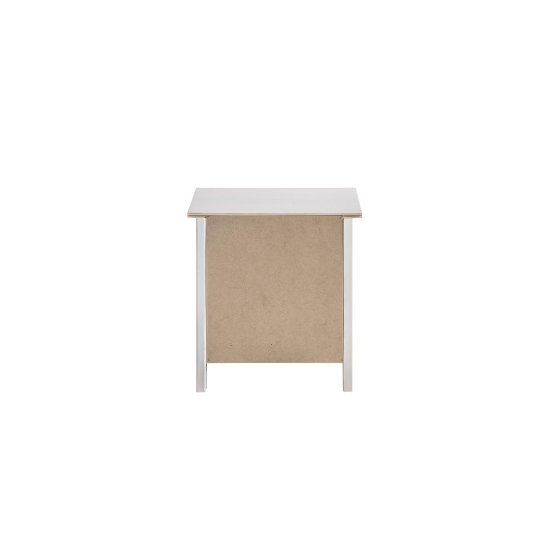 Manhattan Comfort Mid-Century Modern-Rustic 2-Drawer Irving Nightstand