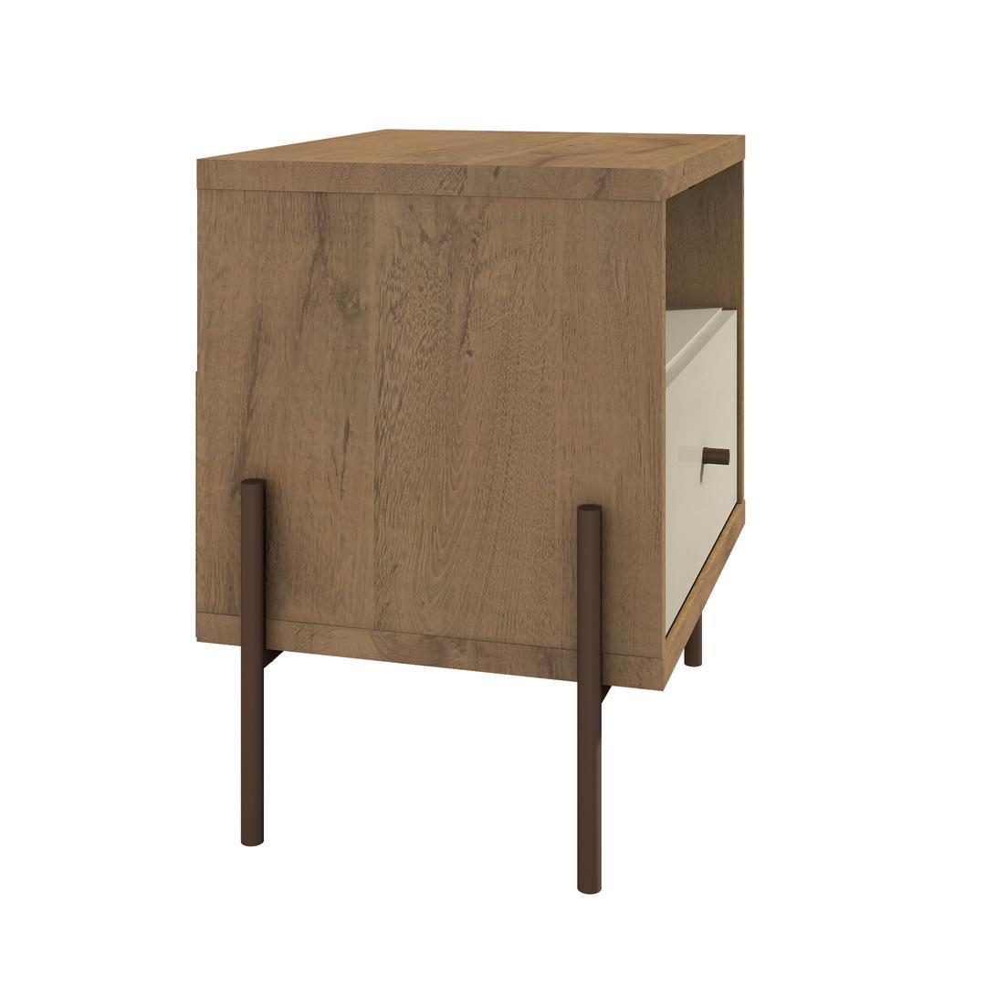 Manhattan Comfort Joy 1-Full Extension Drawer Nightstand