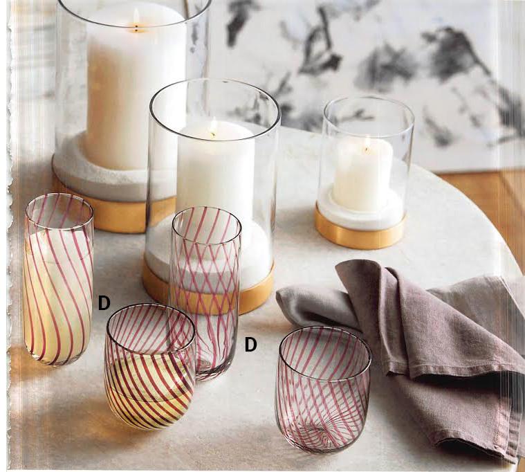 Roost Amethyst Swirl Glasses - Set Of 12