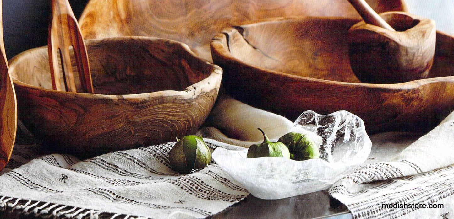 Roost Teak Wood Bowls