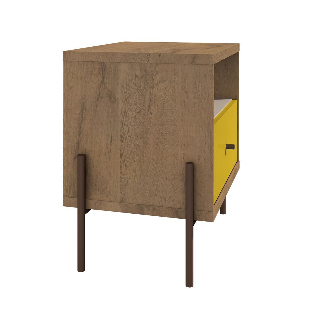 Manhattan Comfort Joy 1-Full Extension Drawer Nightstand