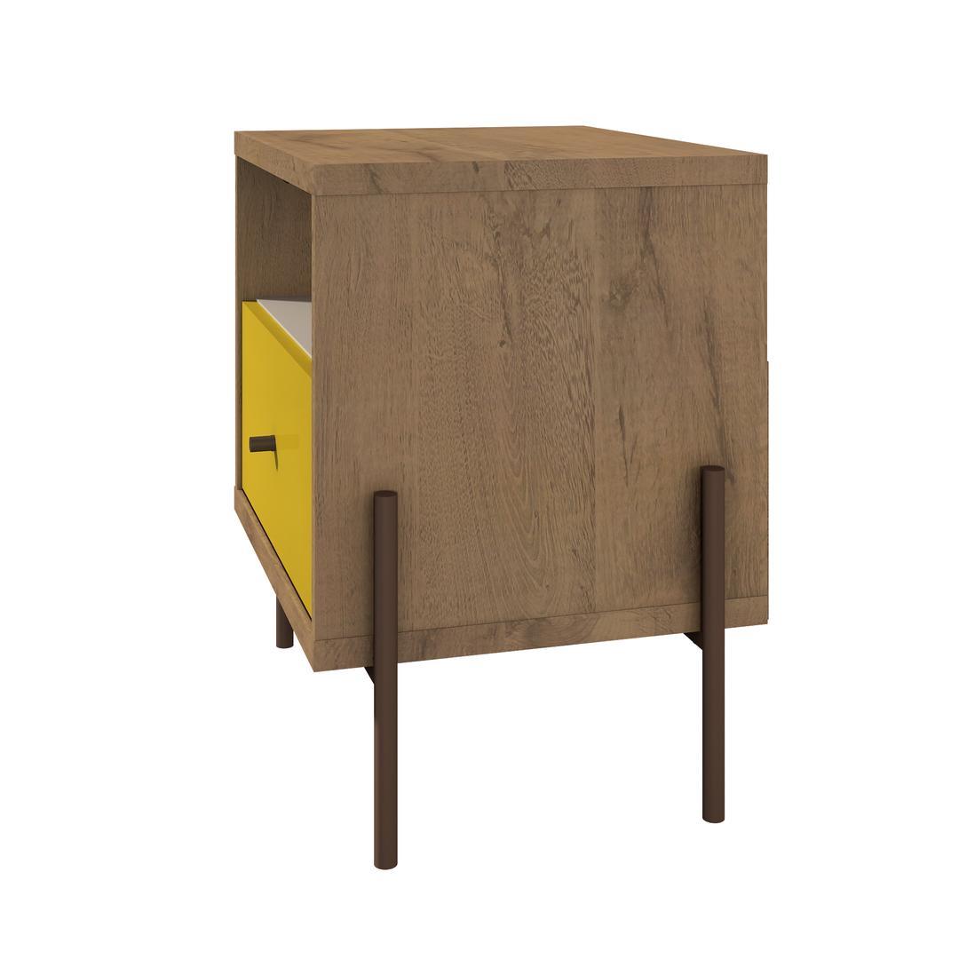 Manhattan Comfort Joy 1-Full Extension Drawer Nightstand