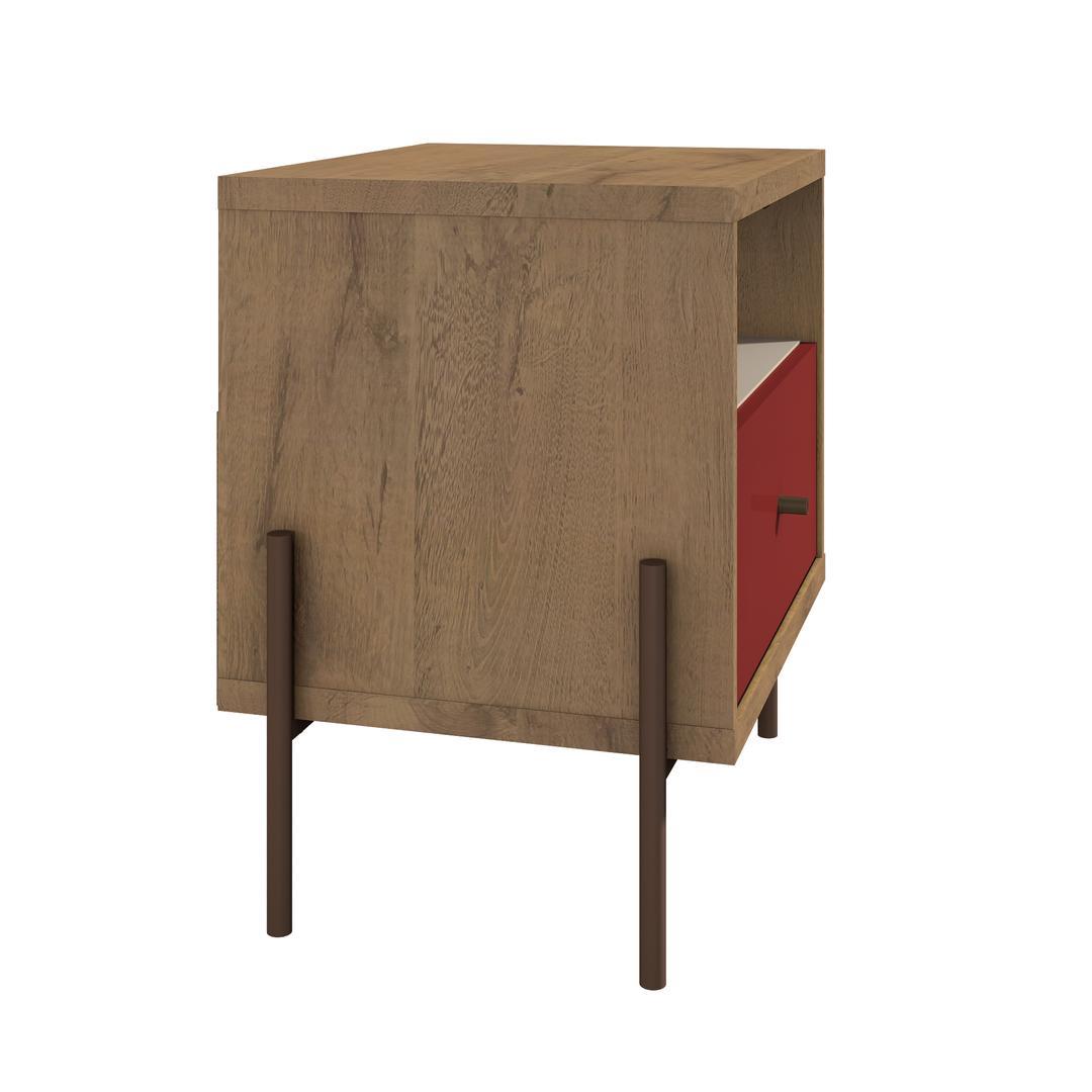 Manhattan Comfort Joy 1-Full Extension Drawer Nightstand