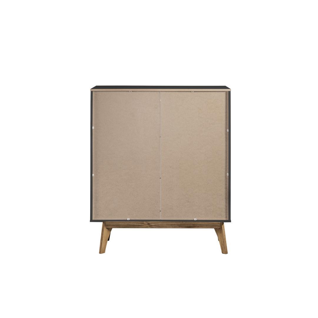 Manhattan Comfort Rustic Mid-Century Modern Jackie 49.4" High Dresser Cabinet