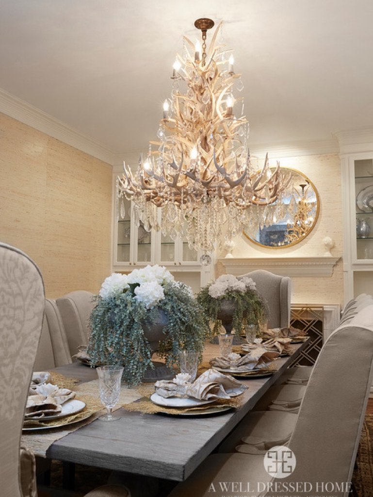 Antlerworx 12 Light XL Mule Deer Antler Chandelier (AWC-13)