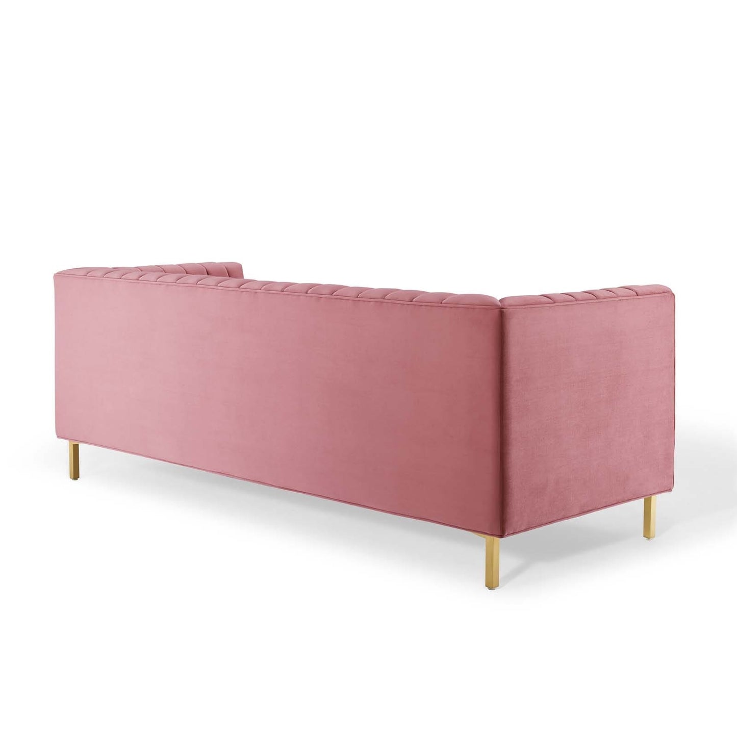 Modway Shift Channel Tufted Performance Velvet Sofa | Sofas | Modishstore-5