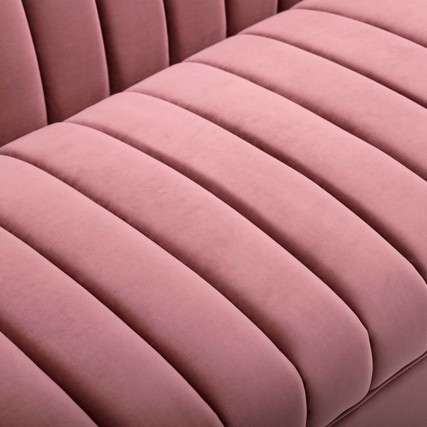 Modway Shift Channel Tufted Performance Velvet Sofa | Sofas | Modishstore-7