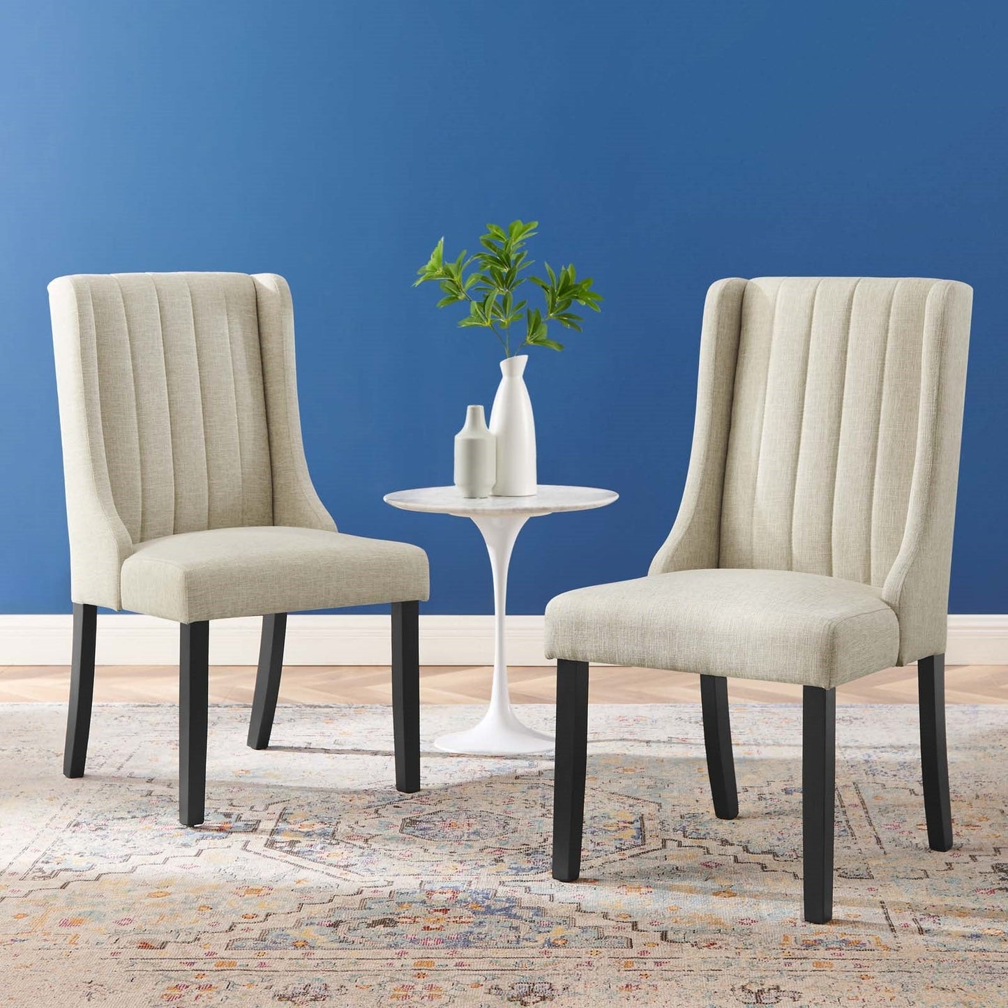 Modway Renew Parsons Fabric Dining Side Chairs - Set of 2 | Dining Chairs | Modishstore