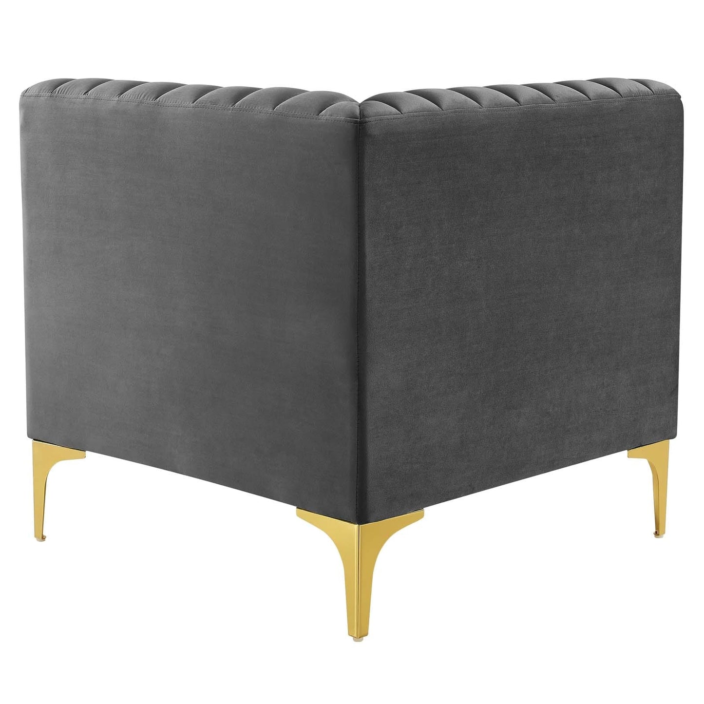 Modway Triumph Channel Tufted Performance Velvet 6-Piece Sectional Sofa | Sofas | Modishstore-5