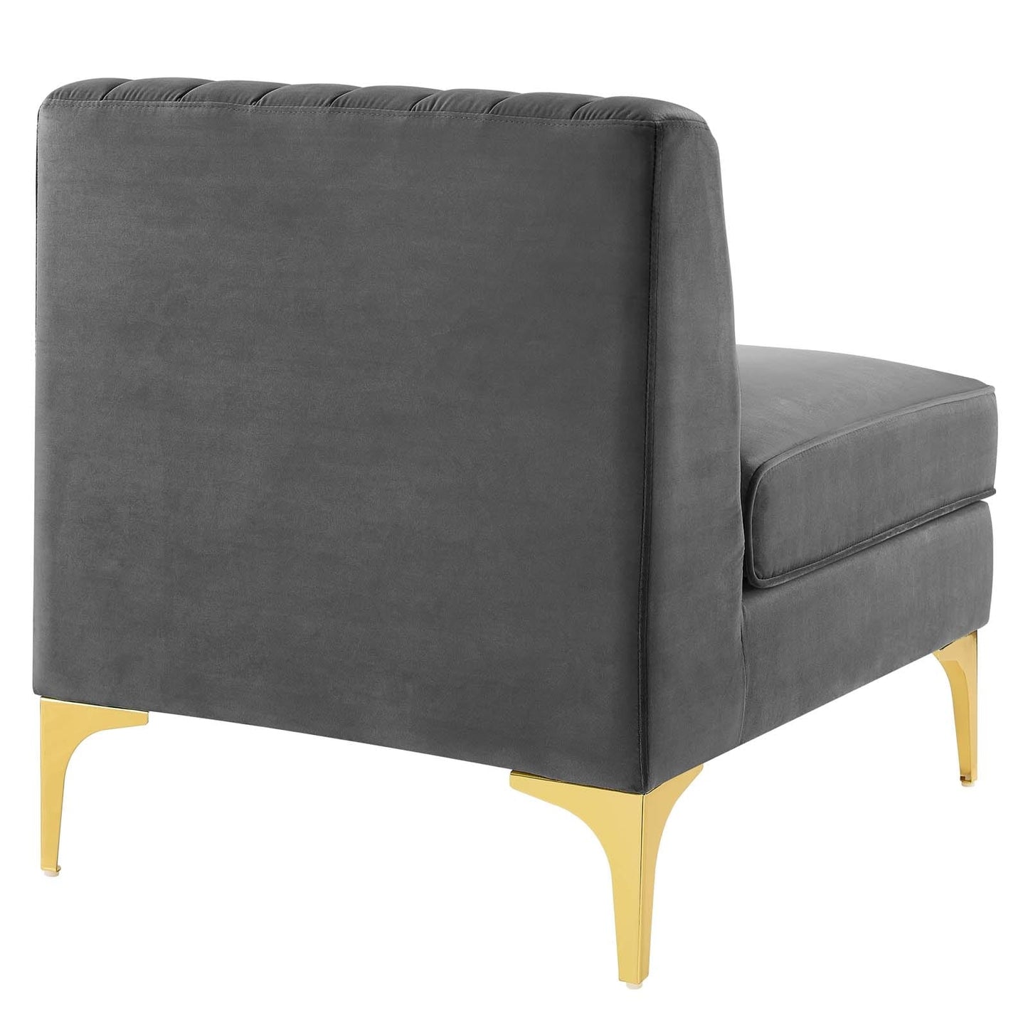Modway Triumph Channel Tufted Performance Velvet 8-Piece Sectional Sofa | Sofas | Modishstore-8