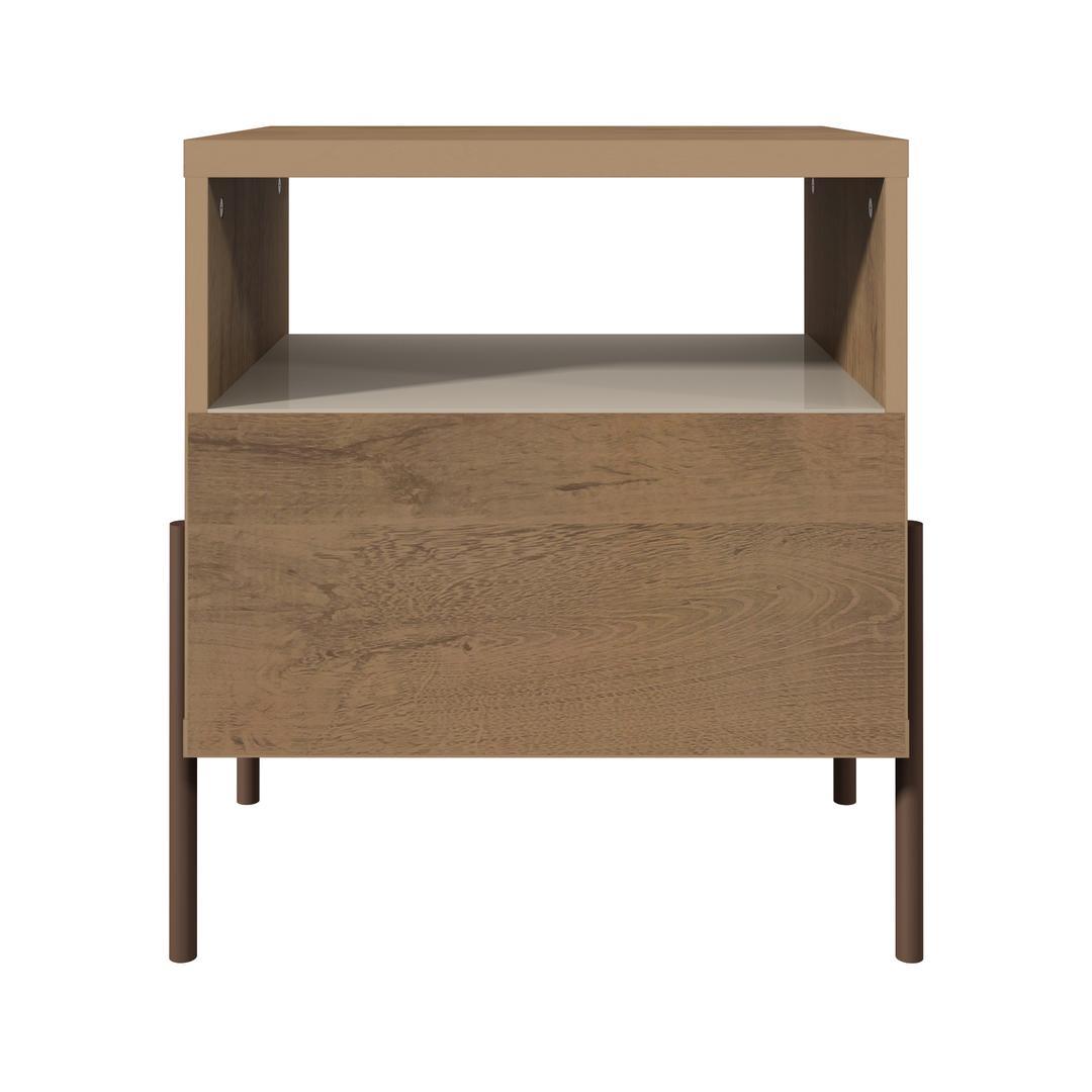 Manhattan Comfort Joy 1-Full Extension Drawer Nightstand