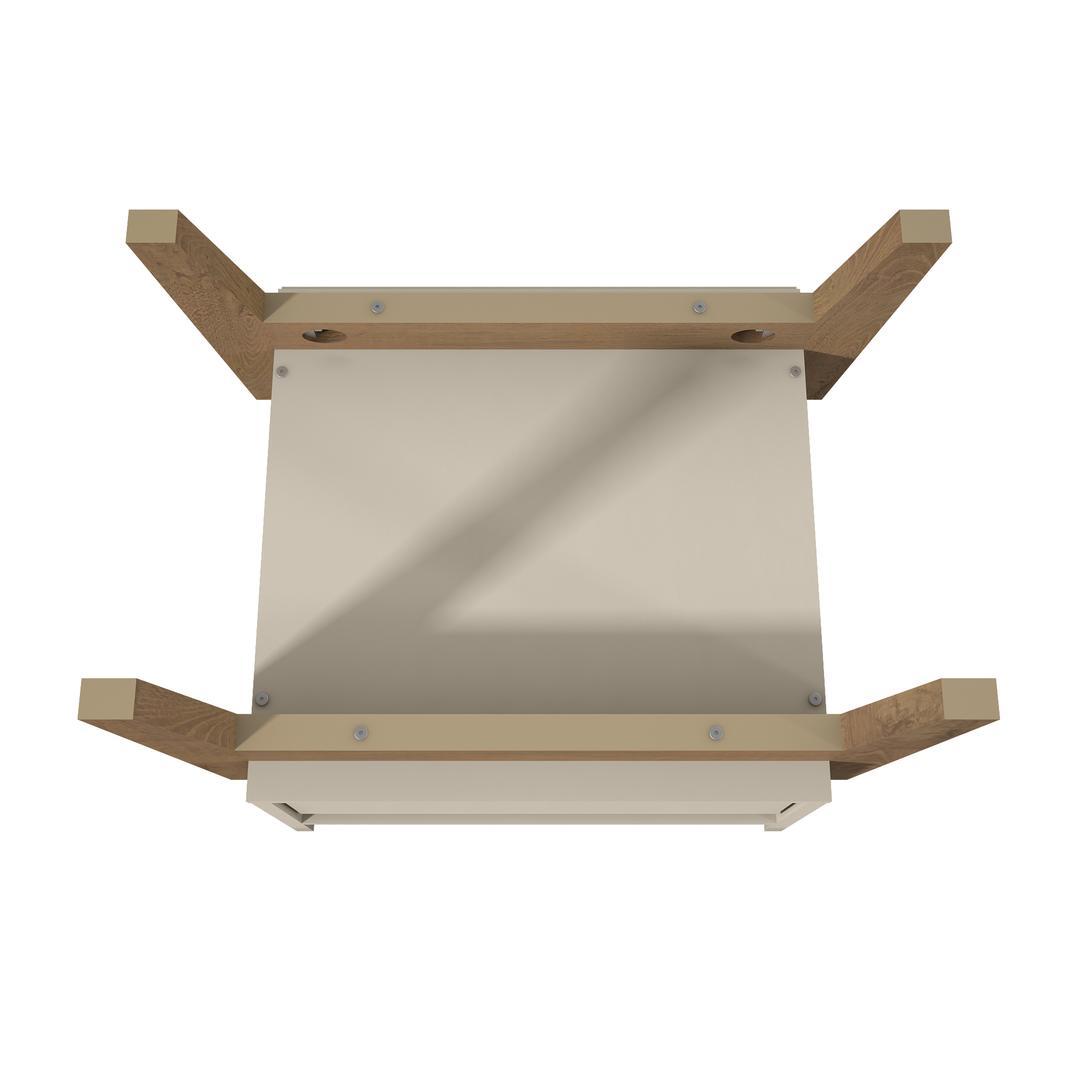Manhattan Comfort Essence 1-Full Extension Drawer Nightstand