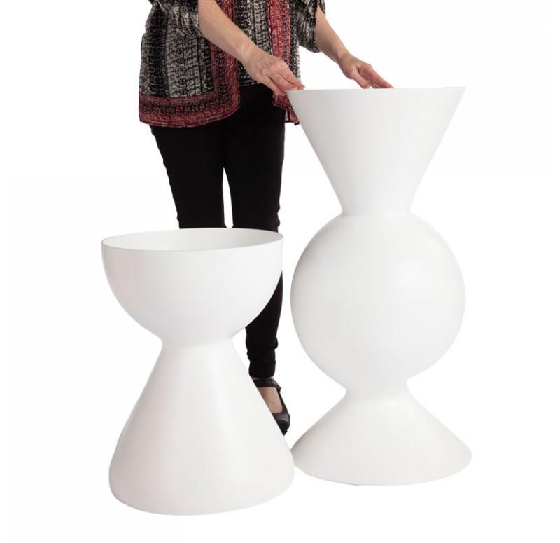 Gold Leaf Design Group Fiberglass Cone With Bowl