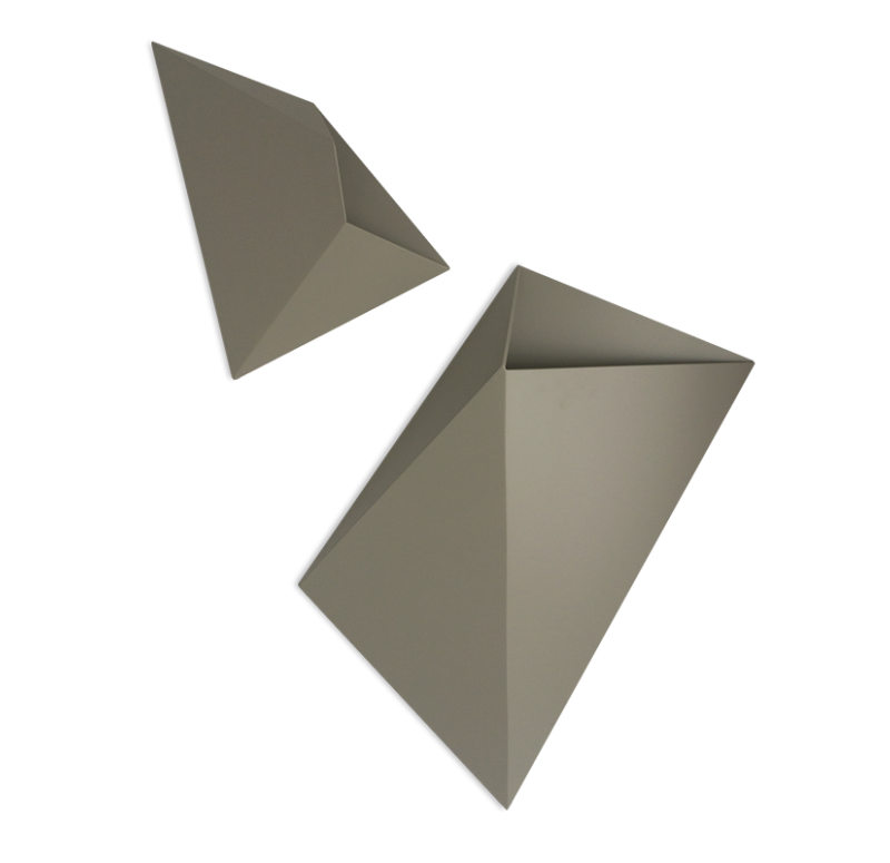 Gold Leaf Design Group Origami Wall Pockets