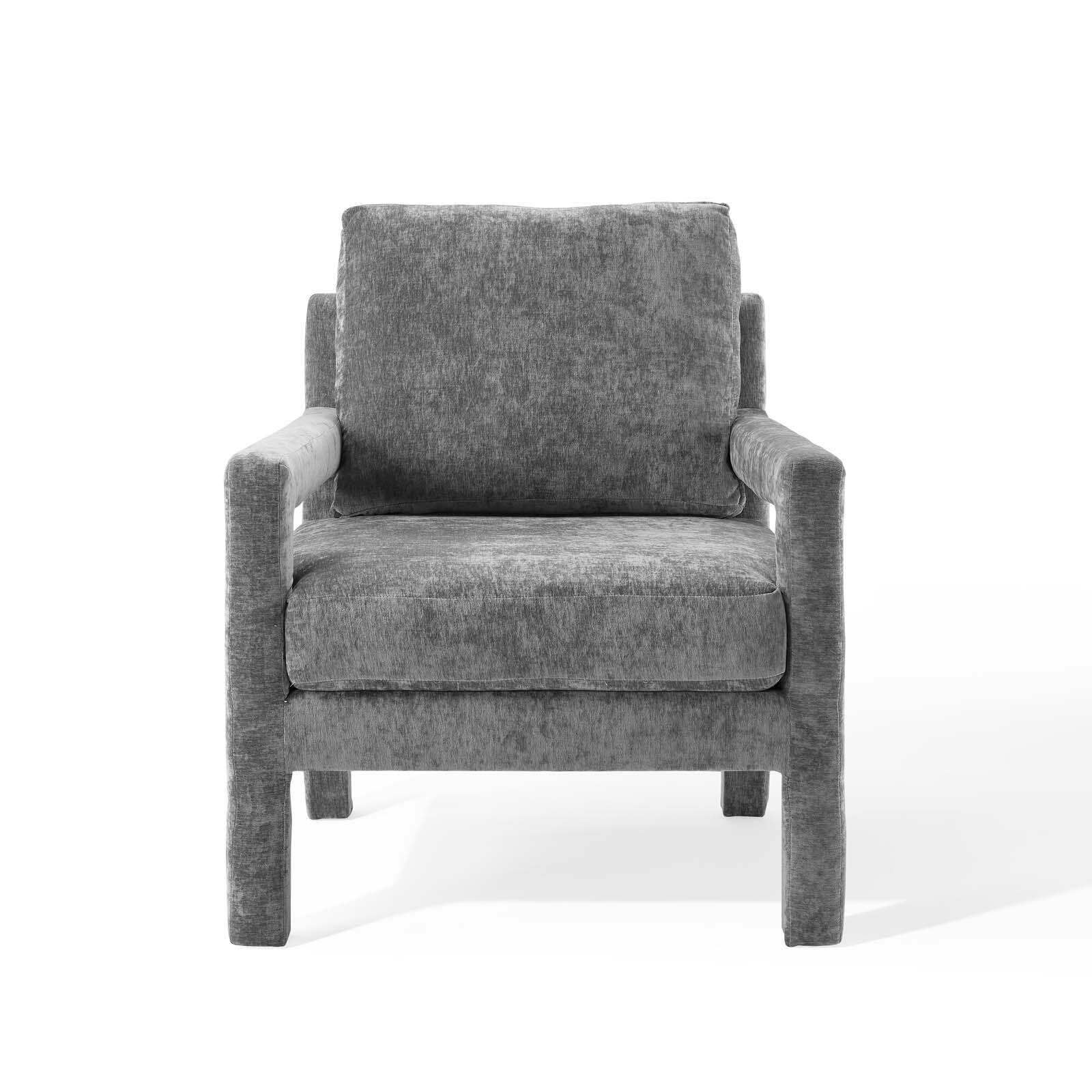 Modway Rehearse Performance Velvet Armchair | Armchairs | Modishstore-3
