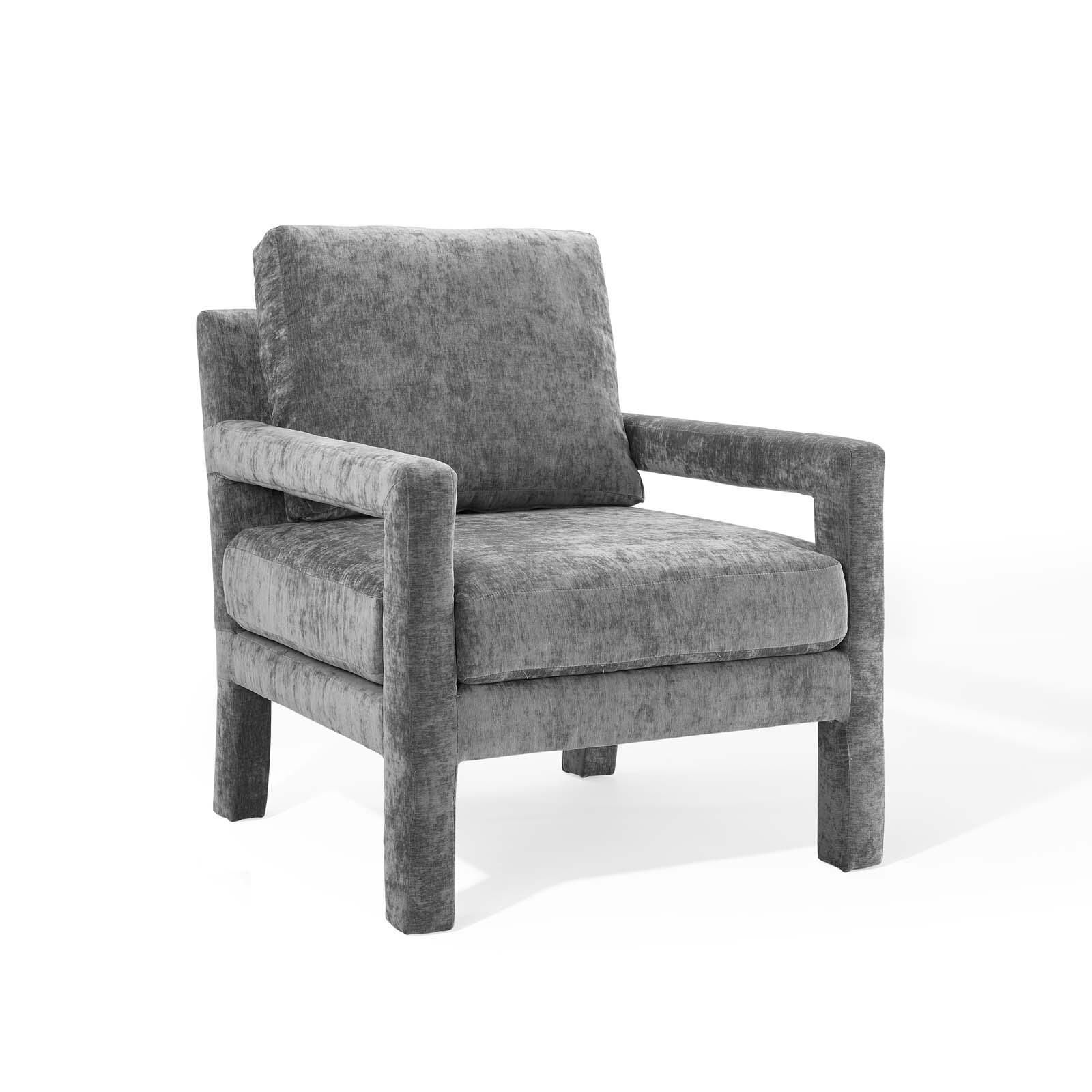 Modway Rehearse Performance Velvet Armchair | Armchairs | Modishstore-6