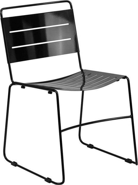 Flash Furniture Hercules Series Indoor-Outdoor Metal Stack Chair