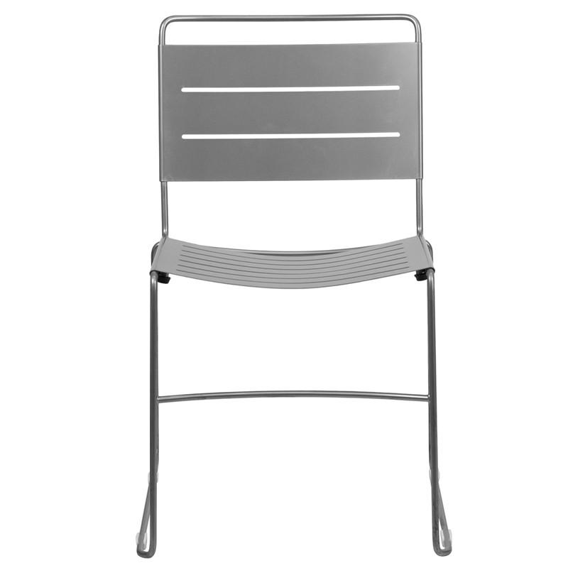 Flash Furniture Hercules Series Indoor-Outdoor Metal Stack Chair