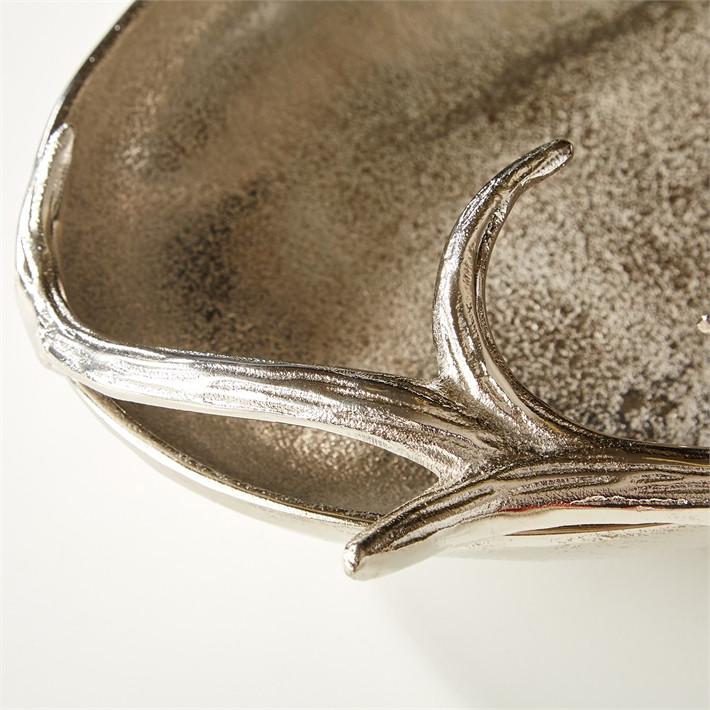 Tozai Home Silver Antler Trays