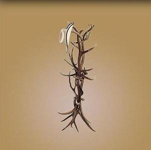 Antlerworx Standing Antler Hat & Coat Rack (R-4)